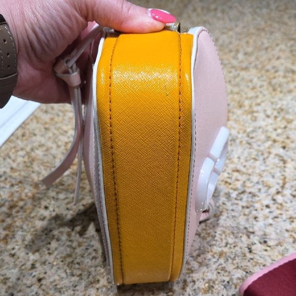 Marc Jacobs Pink and Yellow Crossbody Bag - Picture 10 of 11